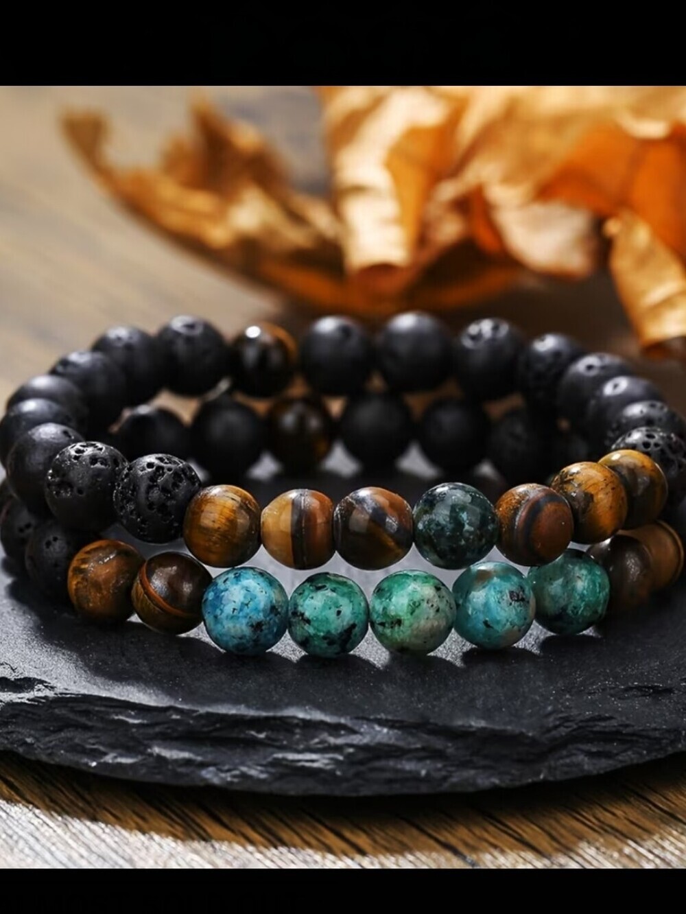 2PCS Natural Stone Bracelet